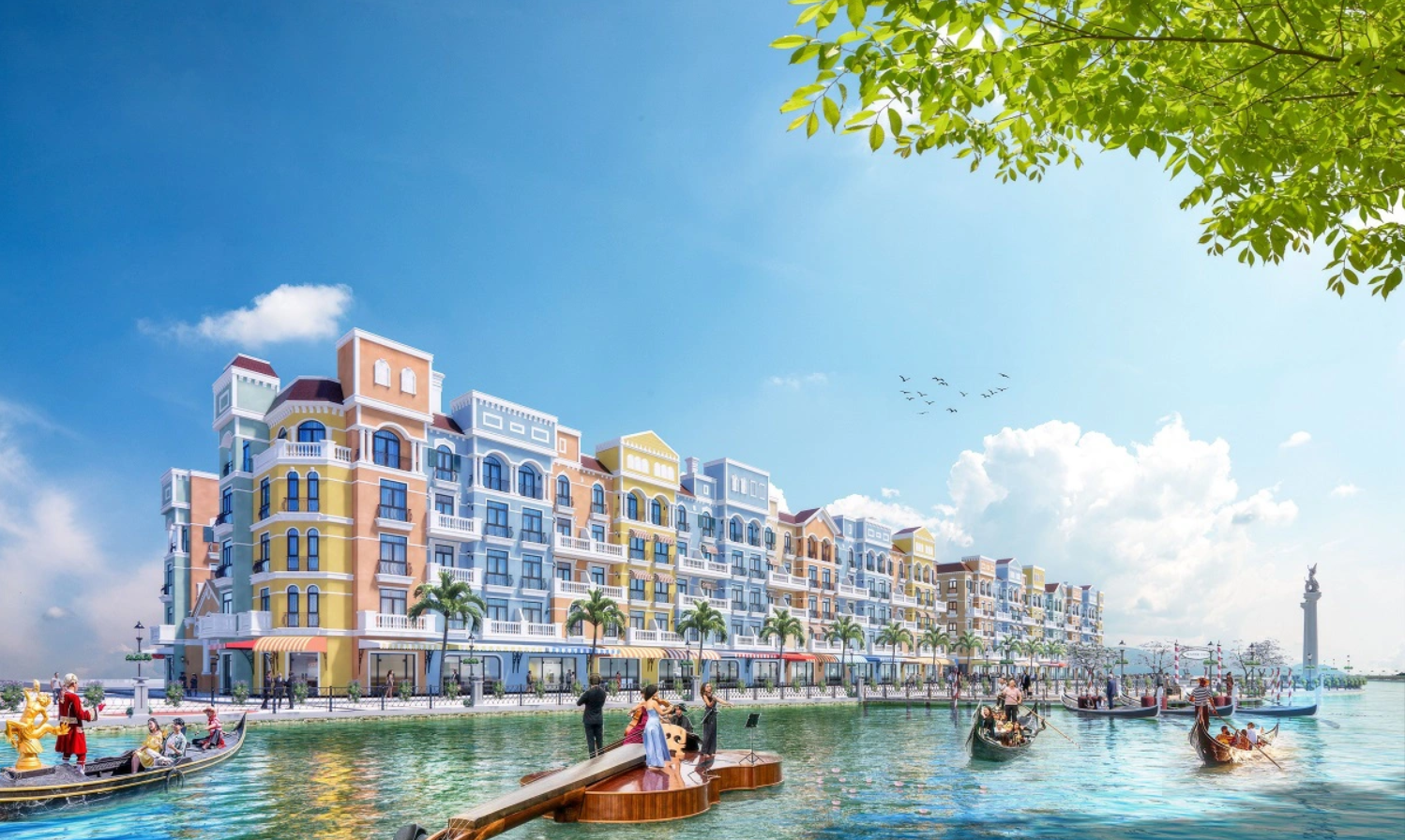 Kiến trúc Venice ấn tượng tại Grand World mang lại trải nghiệm mua sắm và giải trí độc đáo cho du khách