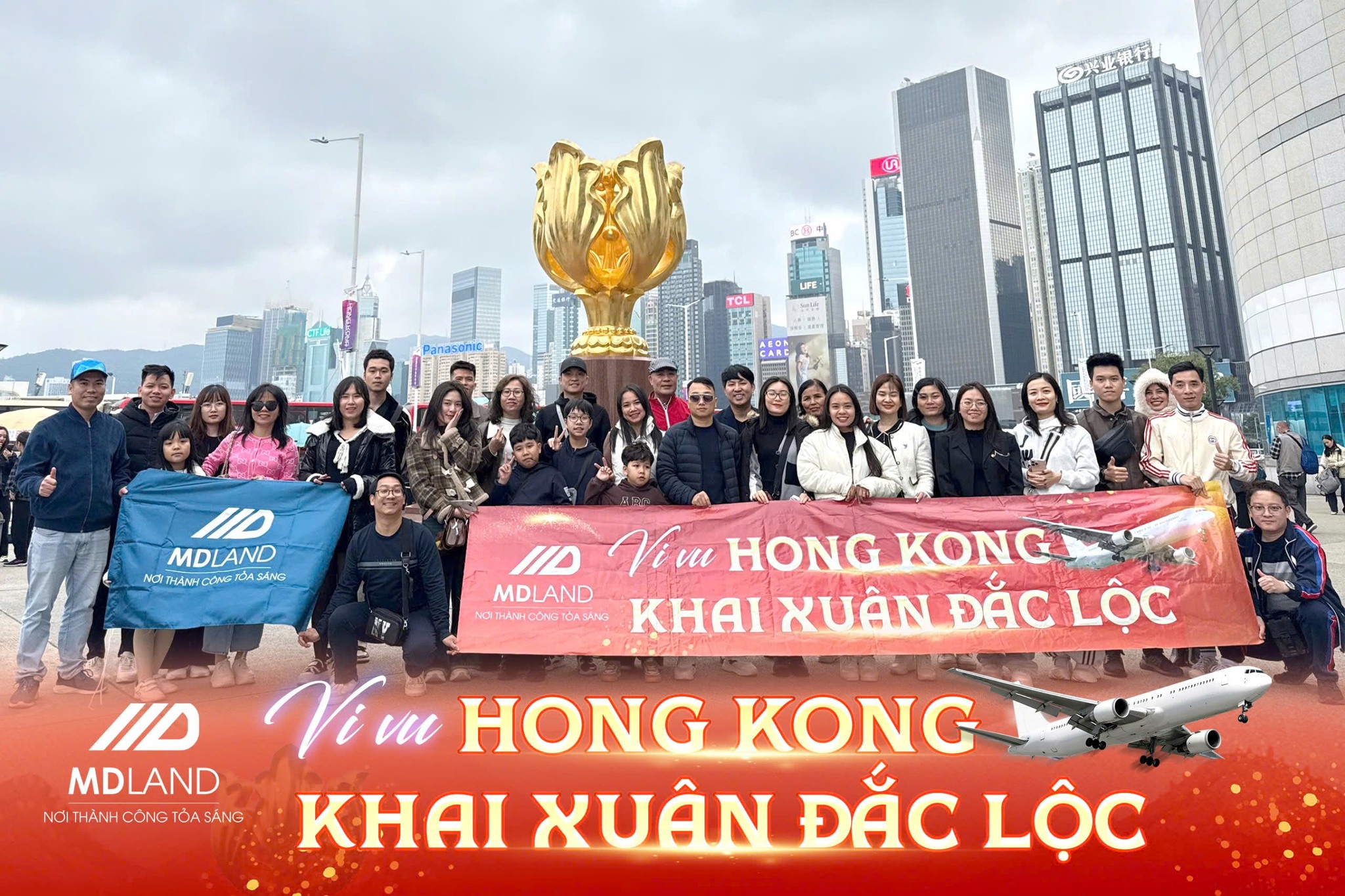 MDLand Việt Nam - Vi vu Hong Kong, Khai Xuân Đắc Lộc